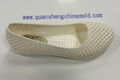 PVC air blowing injection shoe slipper  moulds from jinjiang quansheng 3