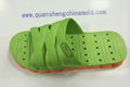 PVC air blowing injection shoe slipper  moulds from jinjiang quansheng 2