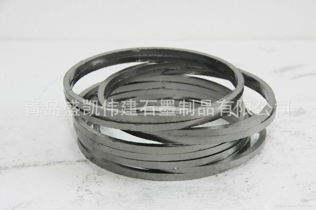 Flexible graphite gaskets graphite rings 2