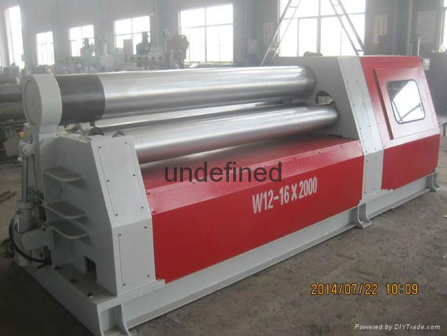 Hot!!! Selling 4-roller NC hydraulic plate rolling machine 2