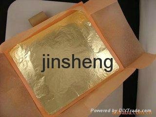 dutch gold sheet is chinese gold leaf for gilding and decorating furniture frame 2