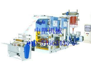 Film gravure printing machine connection