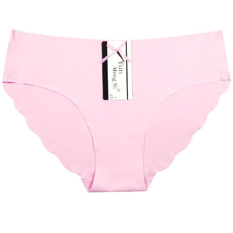 Yun Meng Ni Sexy Underwear Solid Colors Ladies Briefs Seamless Panties 2