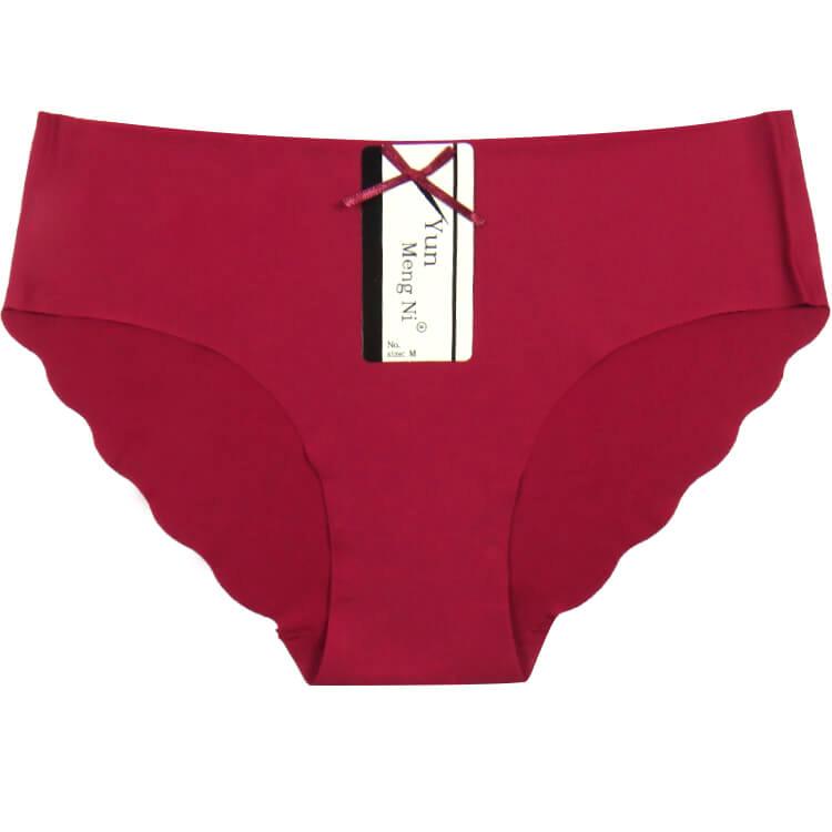 Yun Meng Ni Sexy Underwear Solid Colors Ladies Briefs Seamless Panties 4