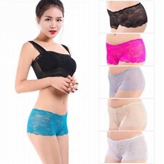 Yun Meng Ni Sexy Underwear Lace Women Boyshorts Mature Panty Lingerie