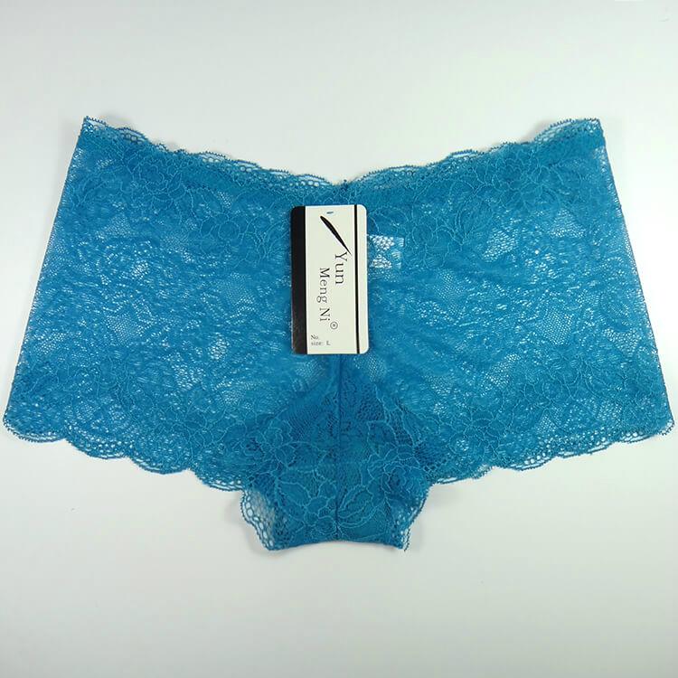 Yun Meng Ni Sexy Underwear Lace Women Boyshorts Mature Panty Lingerie 3