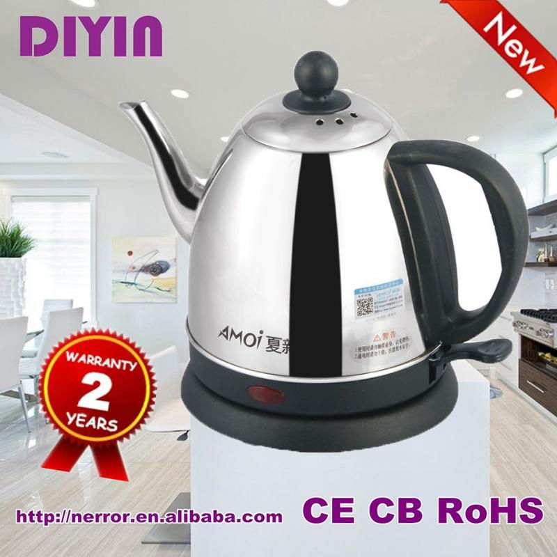 1.2L mini stainless steel electric kettle  5