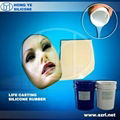 Liquid life casting silicone rubber 