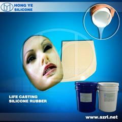 Liquid life casting silicone rubber