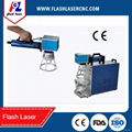 portable/separating metal fiber laser marking machine price 1