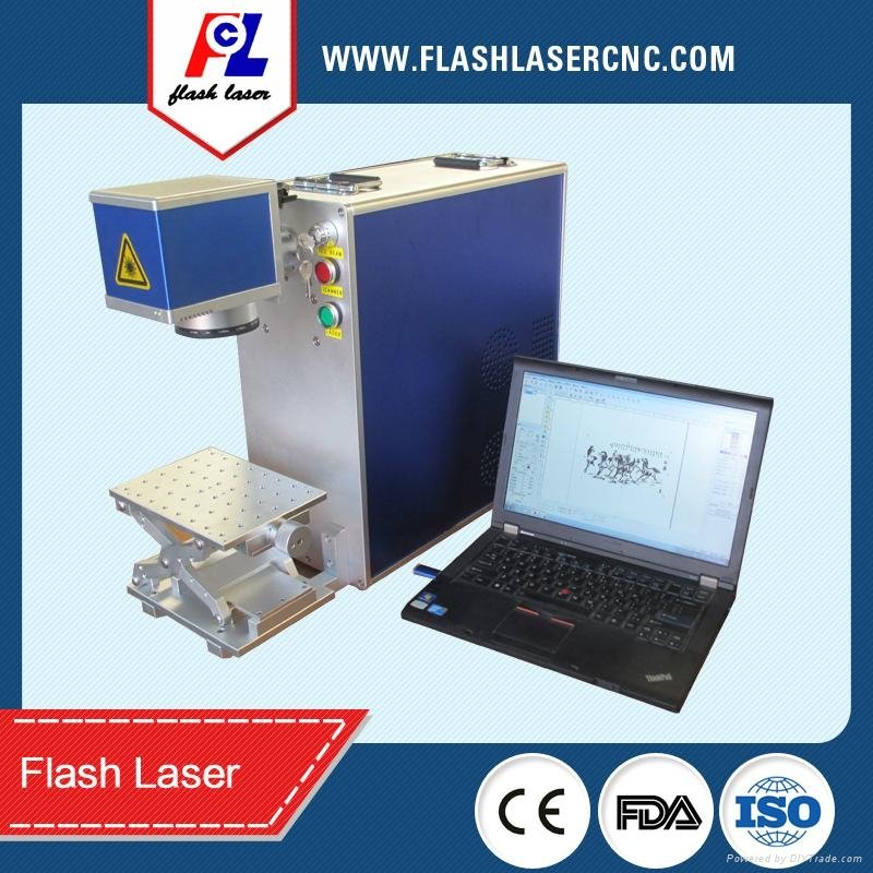 portable/separating metal fiber laser marking machine price 2
