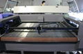 Laser fabric cutting machine with auto