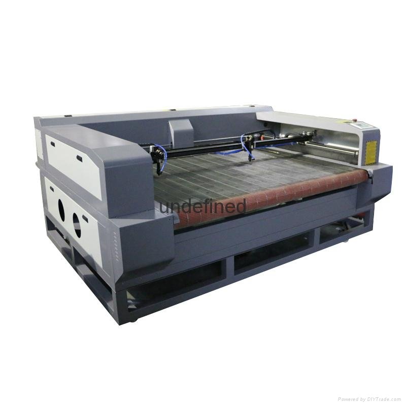 Laser fabric cutting machine with auto feeding system 4