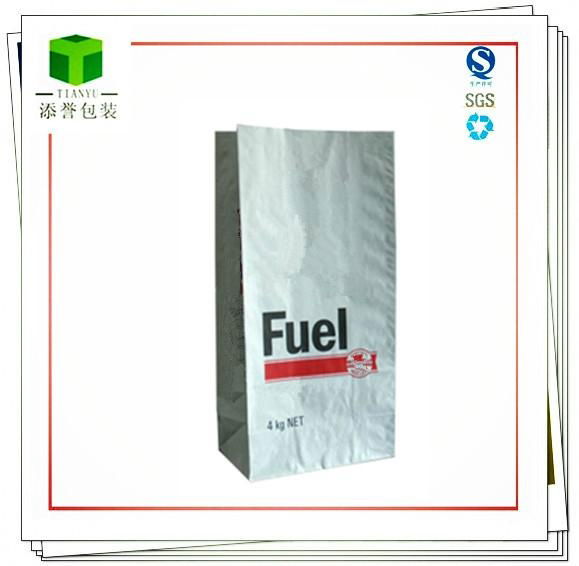 Kraft packaging paper bag for Wood charcoal and coal 2