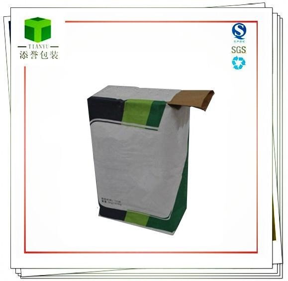 Putty Powder Bag Synthetie Paper Film PP Woven Bag 20kg