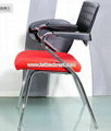 office training chair with writing pad