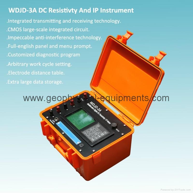 Impeccable Anti-interference DC Resistivity And IP Instrument