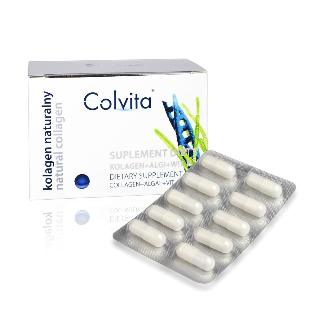 Dietary supplement Natural fish Collagen Colvita 120 capsules