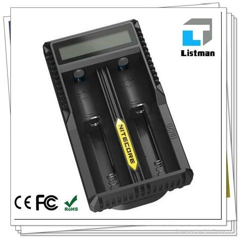 Hot selling Nitecore UM20 portable smart lcd charger