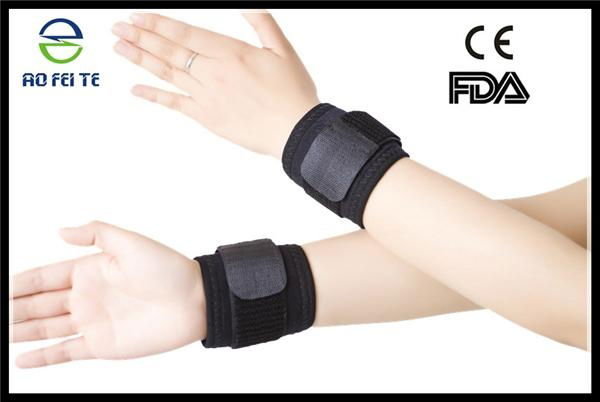 Best Selling Products High Elastic Nylon Wrist Brace Adjustatble Sports Wrist Su 3