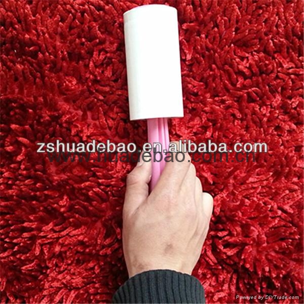 PE sticky lint roller for home use/pet/sofa HDBL001 Huadebao