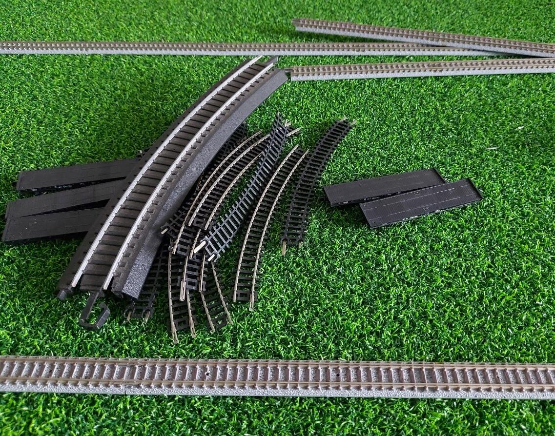 1/160 Metal track of simulated train model 3