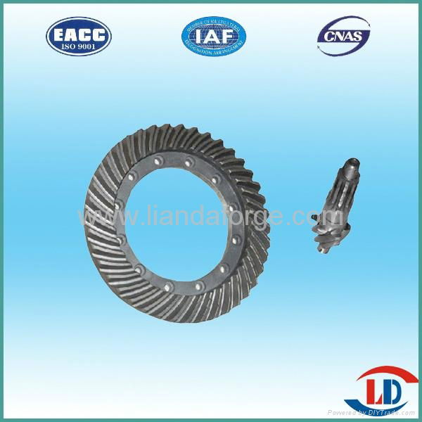 Hot forged bevel gear 2