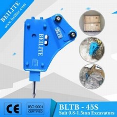 BLTB45  hydraulic hammer at reasonable price with 135mm hammer chisel