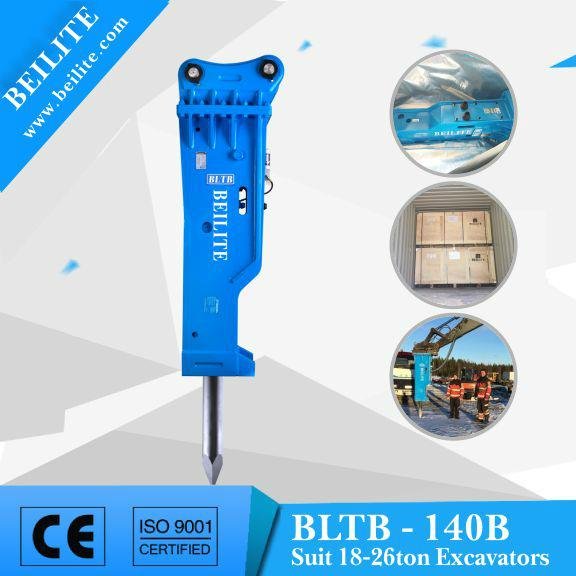 BLTB140 Silenced Type Excavator Hydraulic Hammer with ISO9001 2