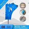 BLTB140 Silenced Type Excavator Hydraulic Hammer with ISO9001 3