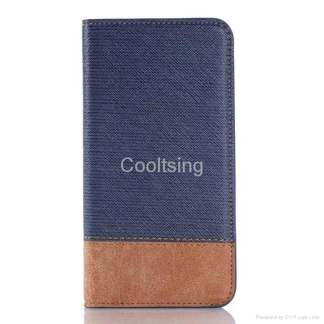 2015 New Hot Selling Mobile Phone Leather Case for Samsung Galaxy S6 5