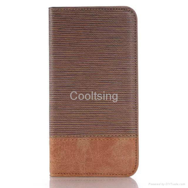 2015 New Hot Selling Mobile Phone Leather Case for Samsung Galaxy S6 4