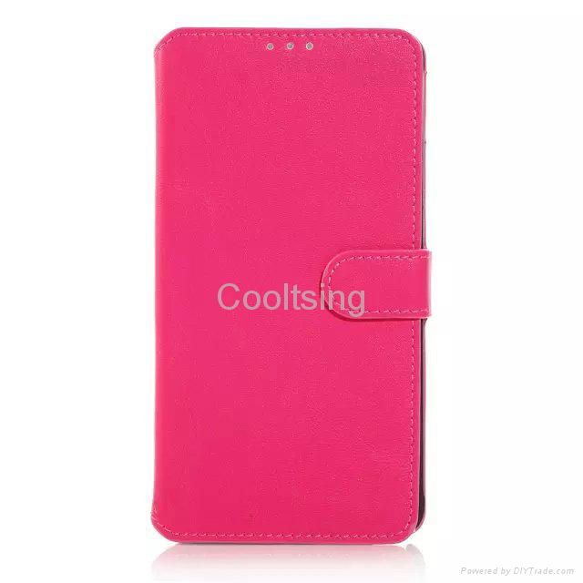 Factory Price Fashionable PU Phone Case Leather Case for Samsung Galaxy Note 4 5