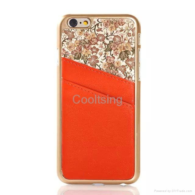 Promotion and Good Quality New Phone Case Genunie & Leather iPhone 6 Case 4