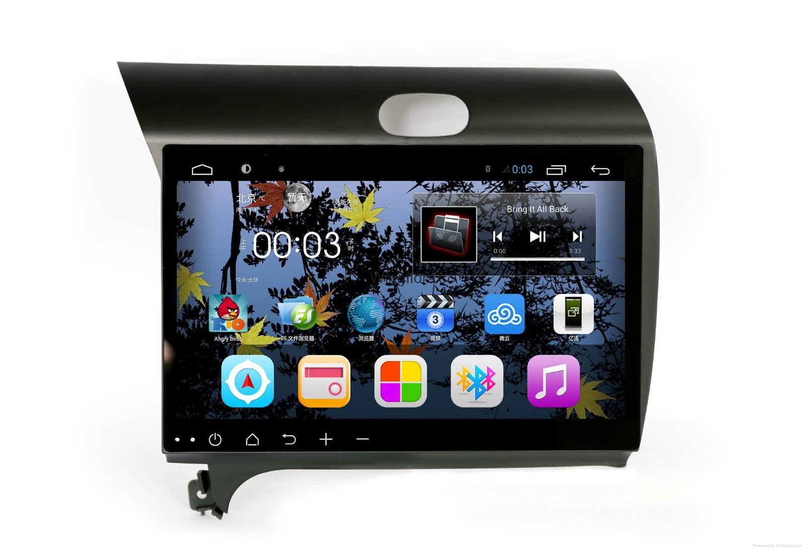 10.2" Car GPS and Entertainment System with Android 4.2.2 for Kia K3