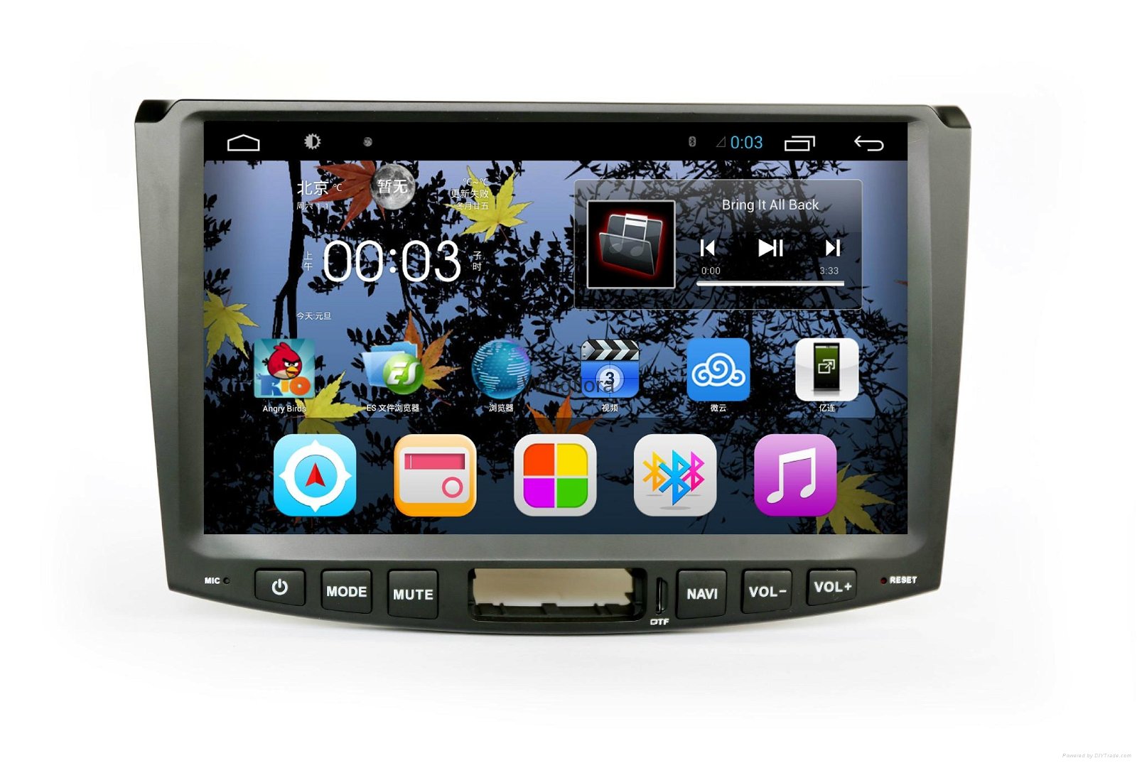 10.2" Car GPS and Entertainment System with Android 4.2.2 for VW Magotan
