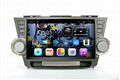 10.2" Car GPS and Entertainment System with Android 4.2.2 for Toyota Highlander