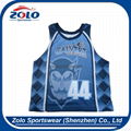 Custom made sublimation lacrosse jersey 4