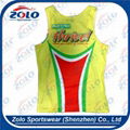 Custom Made Sulimation Printing Singlets 2