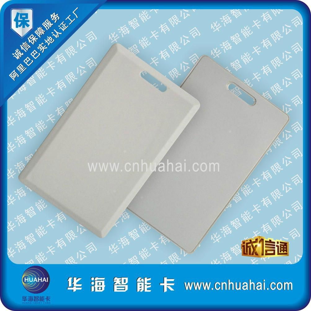 Manufacturer production contains white smart ID card printing even thick card 3
