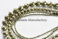 Cheap Prices Pyrite Plain Round beads 5