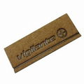 Custom embossing logo leather badge leather label 3