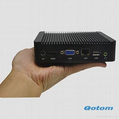 2015 new mini pc Qotom-Q100N 1080P Full