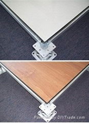Anti-static steel raised access floor