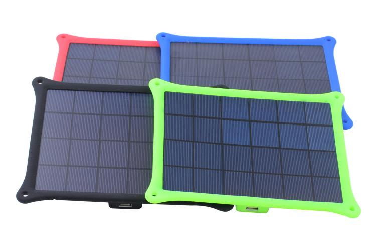 4W waterproof solar panel charger for mobile phone 5