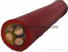 Silicon rubber cable