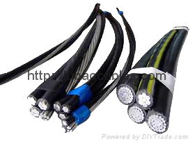 Aerial Bundle Cable  ABC Cable Service Drop Cable  0.6/1KV, XLPE Insulation, A 2