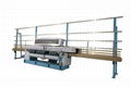 Glass straight-line beveling machine