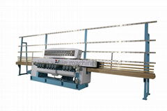 Glass straight-line beveling machine