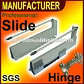 (AH145)-tandem box roller drawer slide